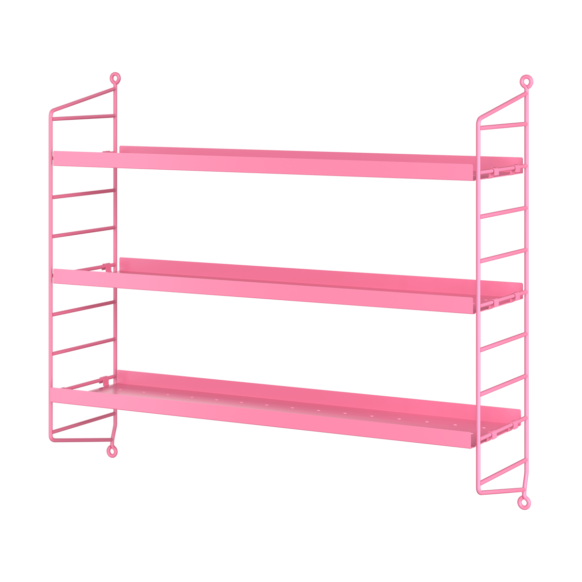 String String shelf Pocket metal Fuchsia-fuchsia