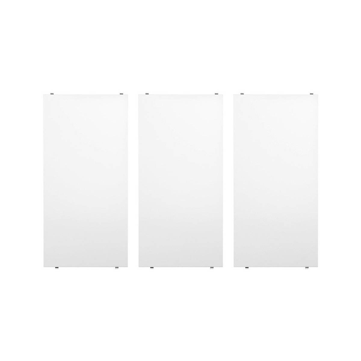 String String shelf White, 58x30 cm, 3-pack