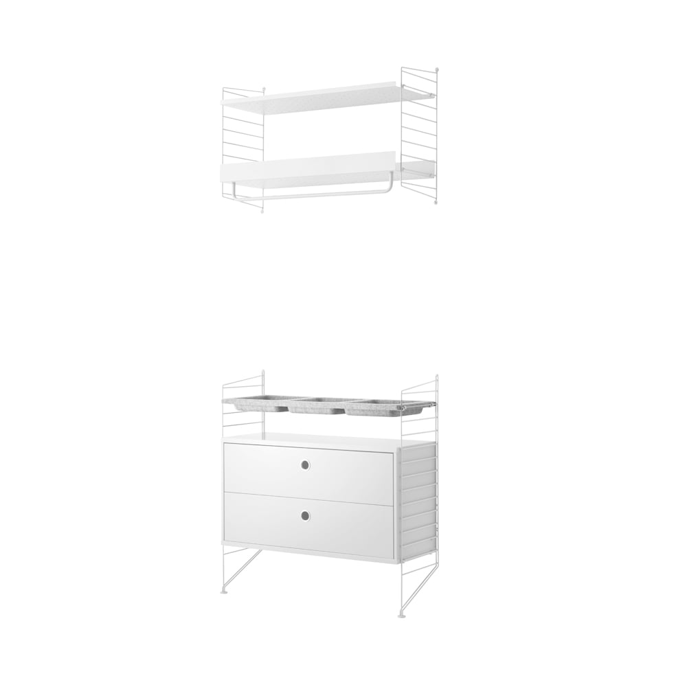 String String shelf white - combination G