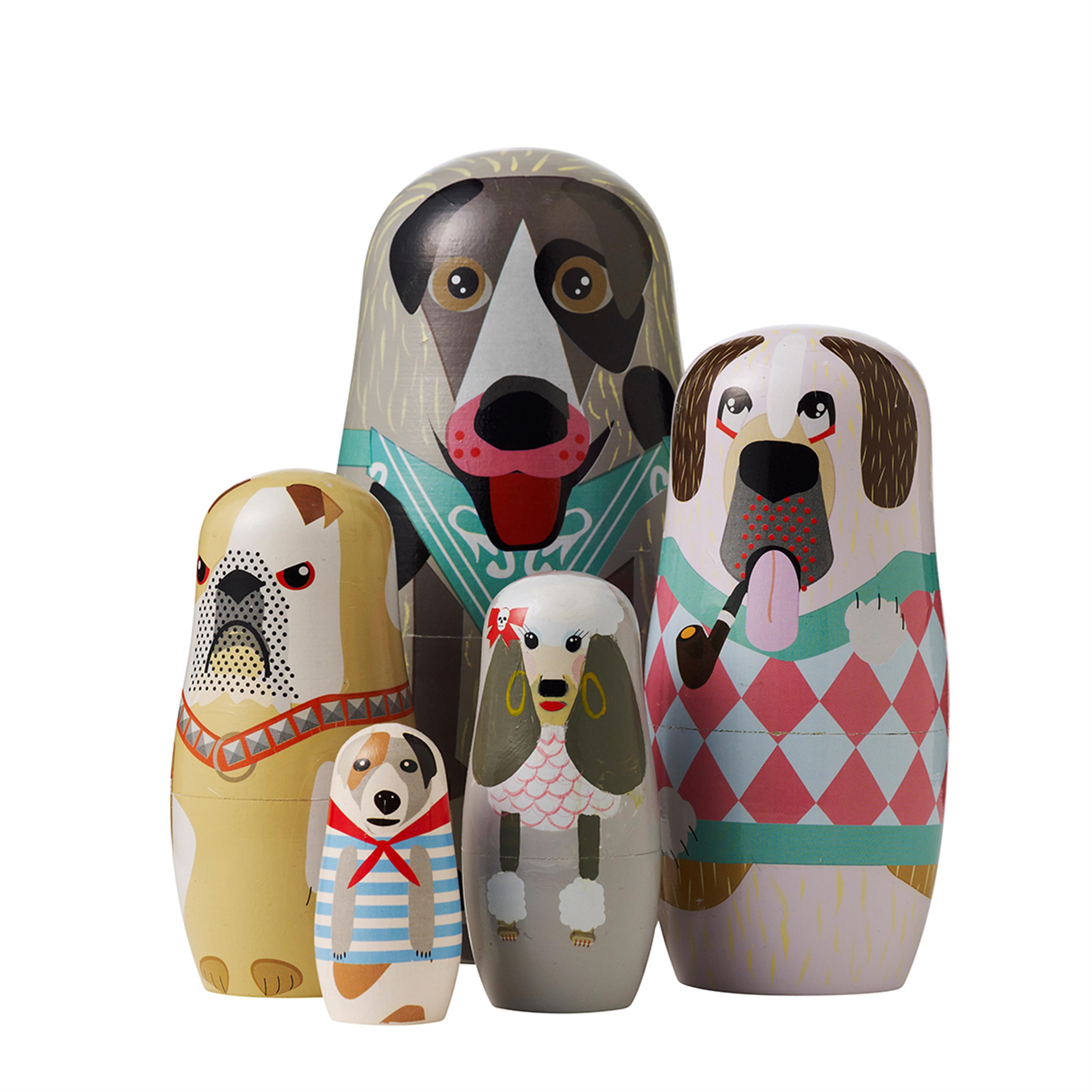 dog nesting doll