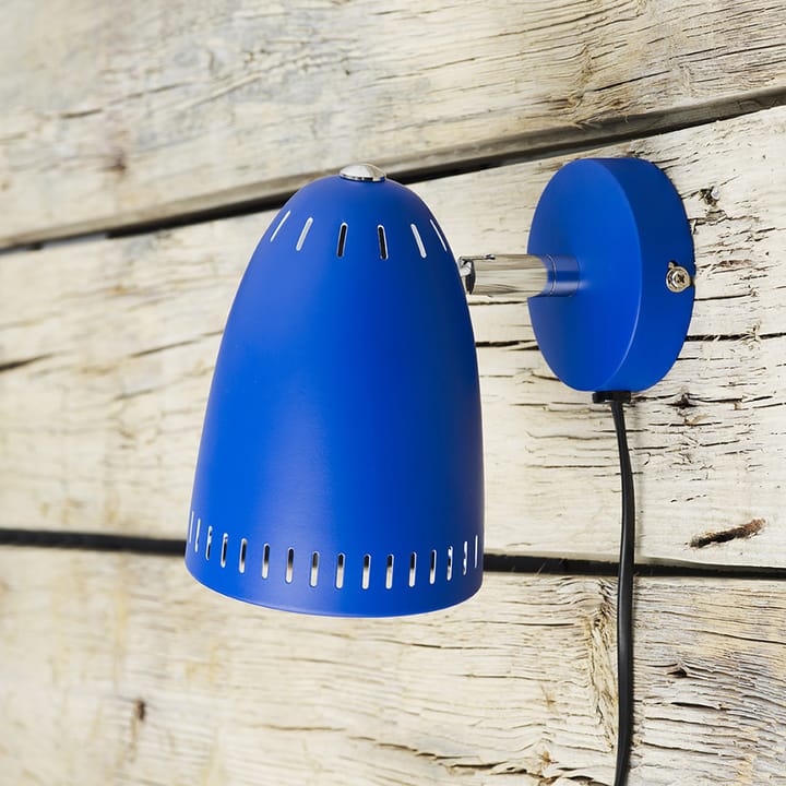 Dynamo wall lamp short arm - Reflex Blue - Superliving