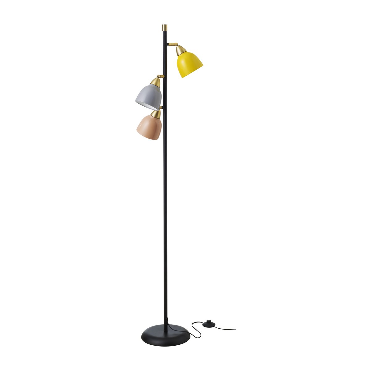 Superliving Urban Triple floor lamp Black-Multi