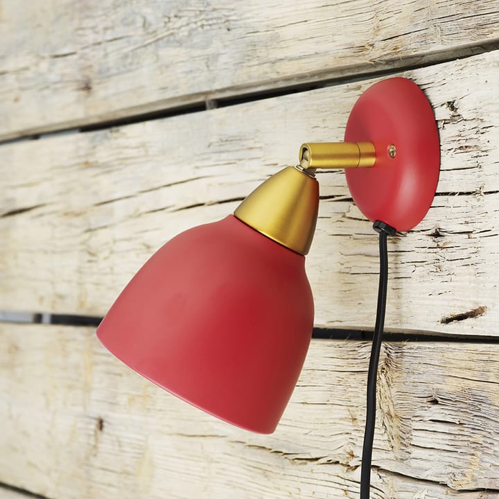 Urban wall lamp short arm - Raspberry red - Superliving