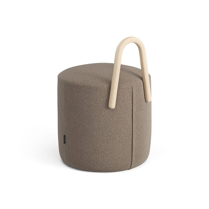 Amstelle pouf small box natural lacquer, Main Line Flax 23 Swedese