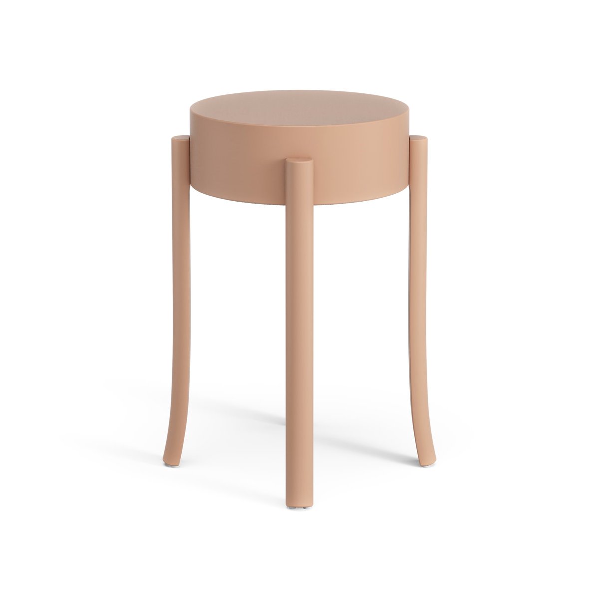 Swedese Avavick stool Birch-beige pink