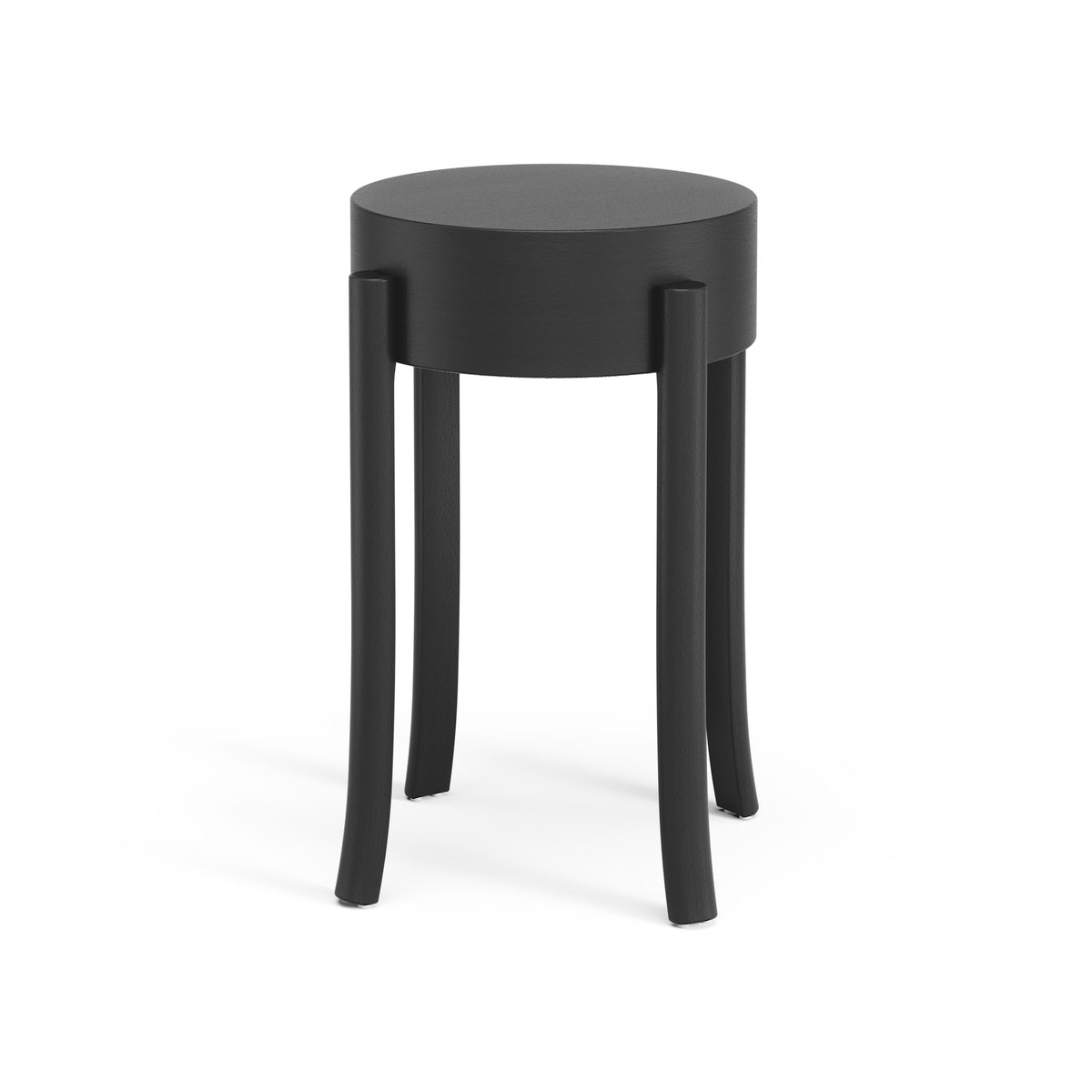 Swedese Avavick stool Birch-black stain