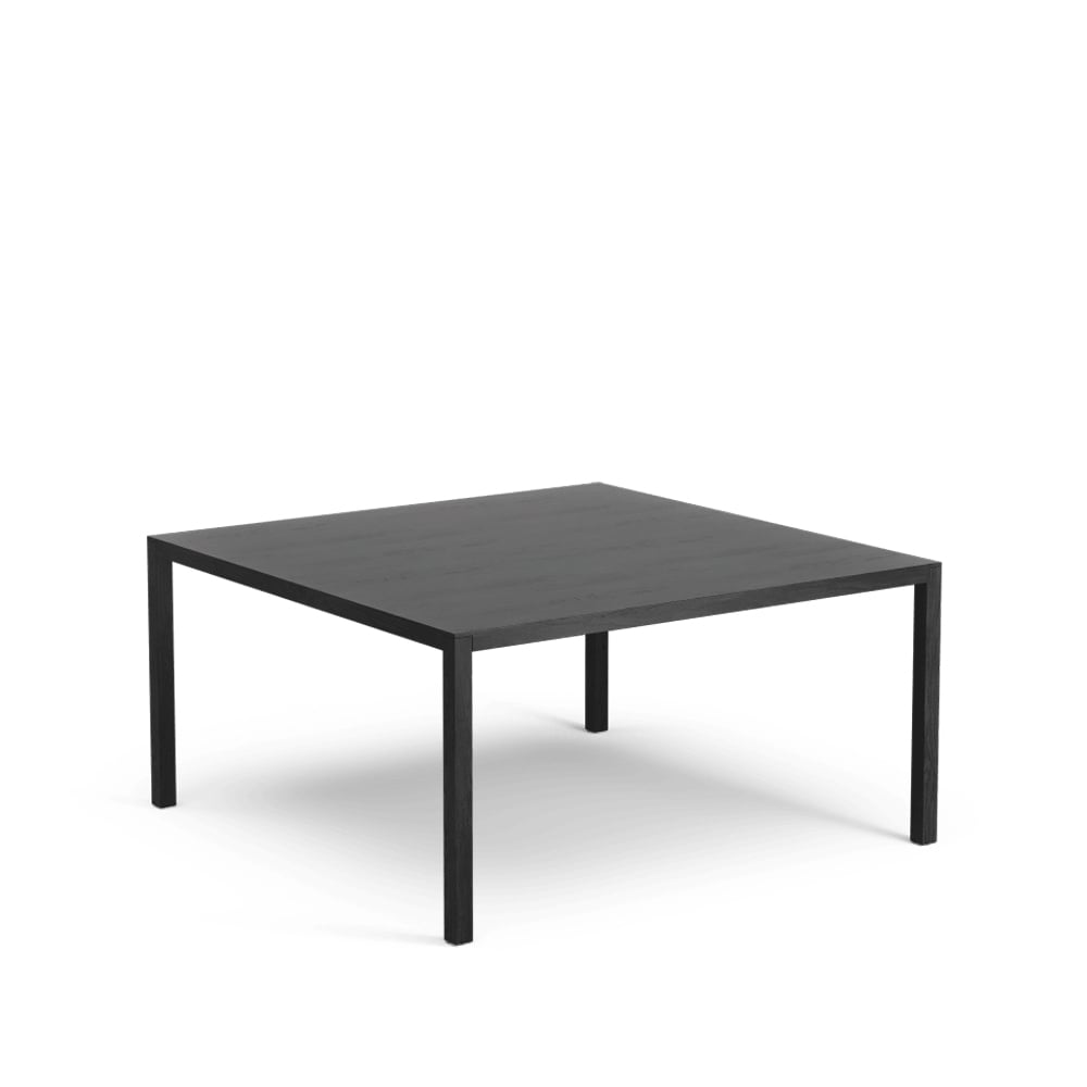 Swedese Bespoke lounge table Black stained, h.40 cm