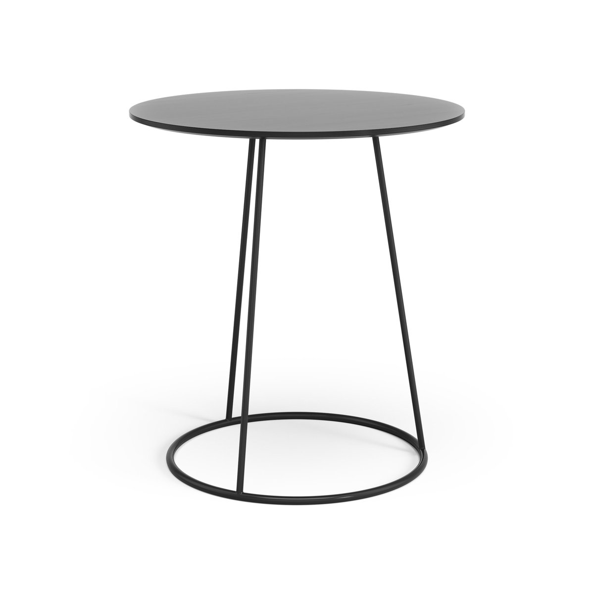 Swedese Breeze table smooth top Ø46 cm Black