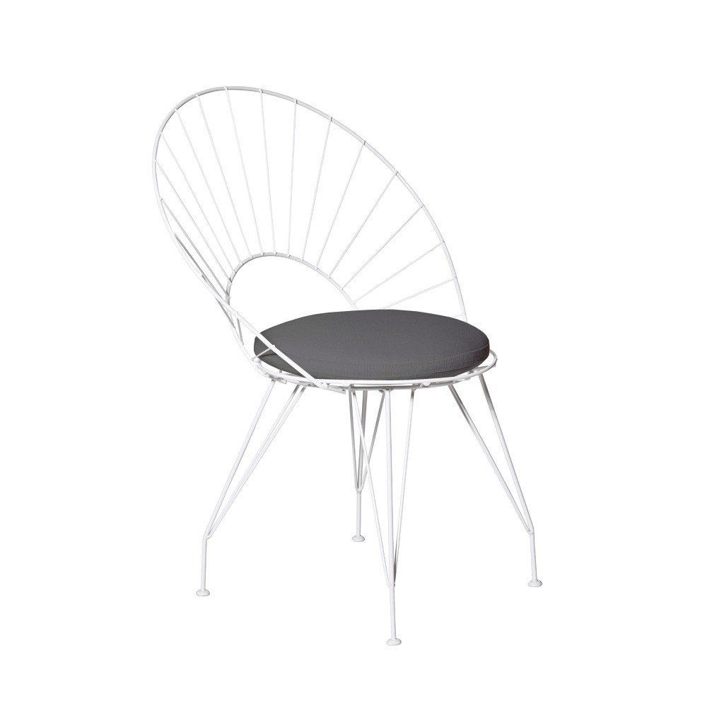 Swedese Desirée chair Black/brown, white stand