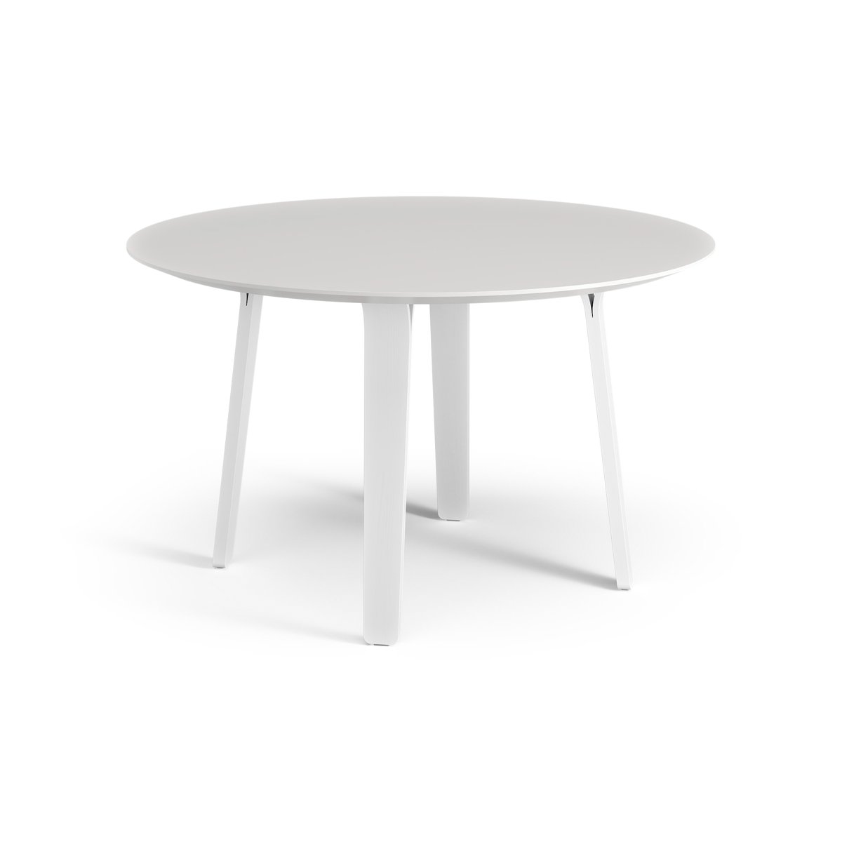 Swedese Divido table Ø120 cm Ash White glazed