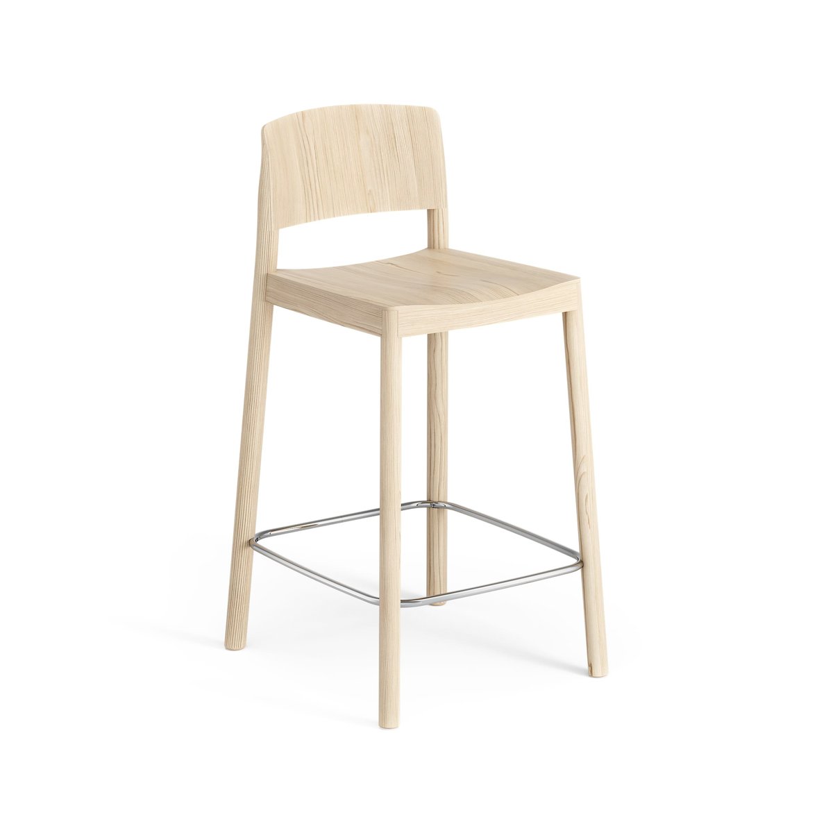 Swedese Grace bar stool 63 cm Ash laquered