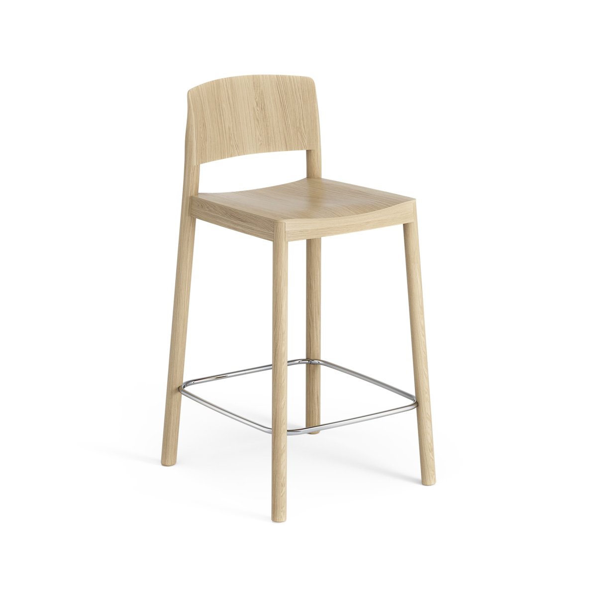 Swedese Grace bar stool 63 cm Oak laquered