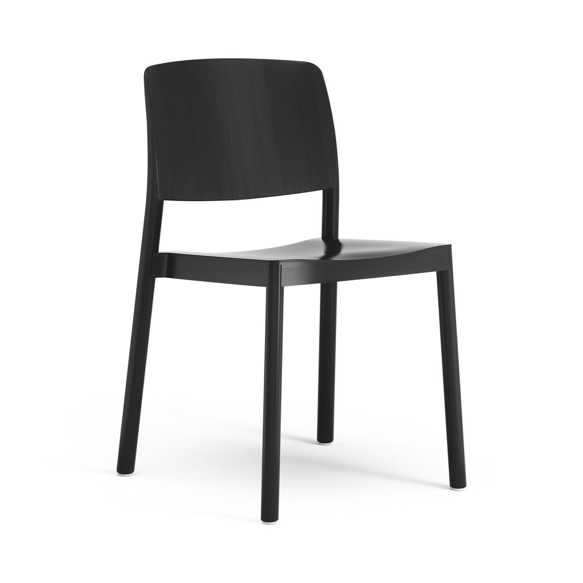 Swedese Grace chair Ash black glazed