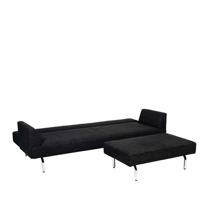 Just sofa bed, Fabric lido 2 marin. chromeleg Swedese