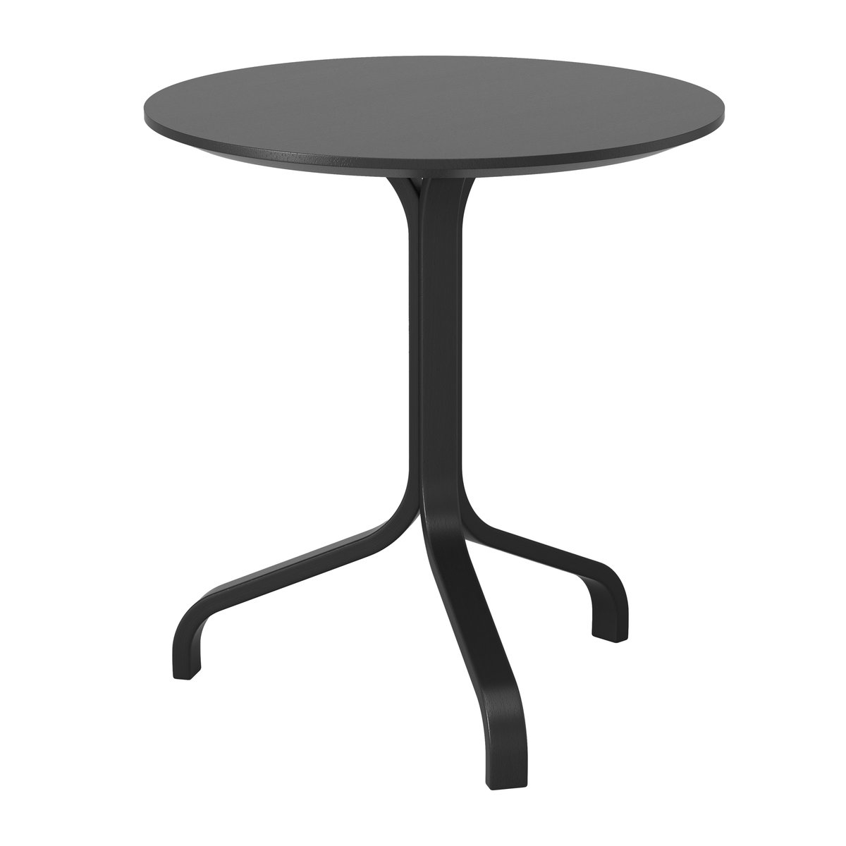 Swedese Lamino table 49 cm Beech black stain