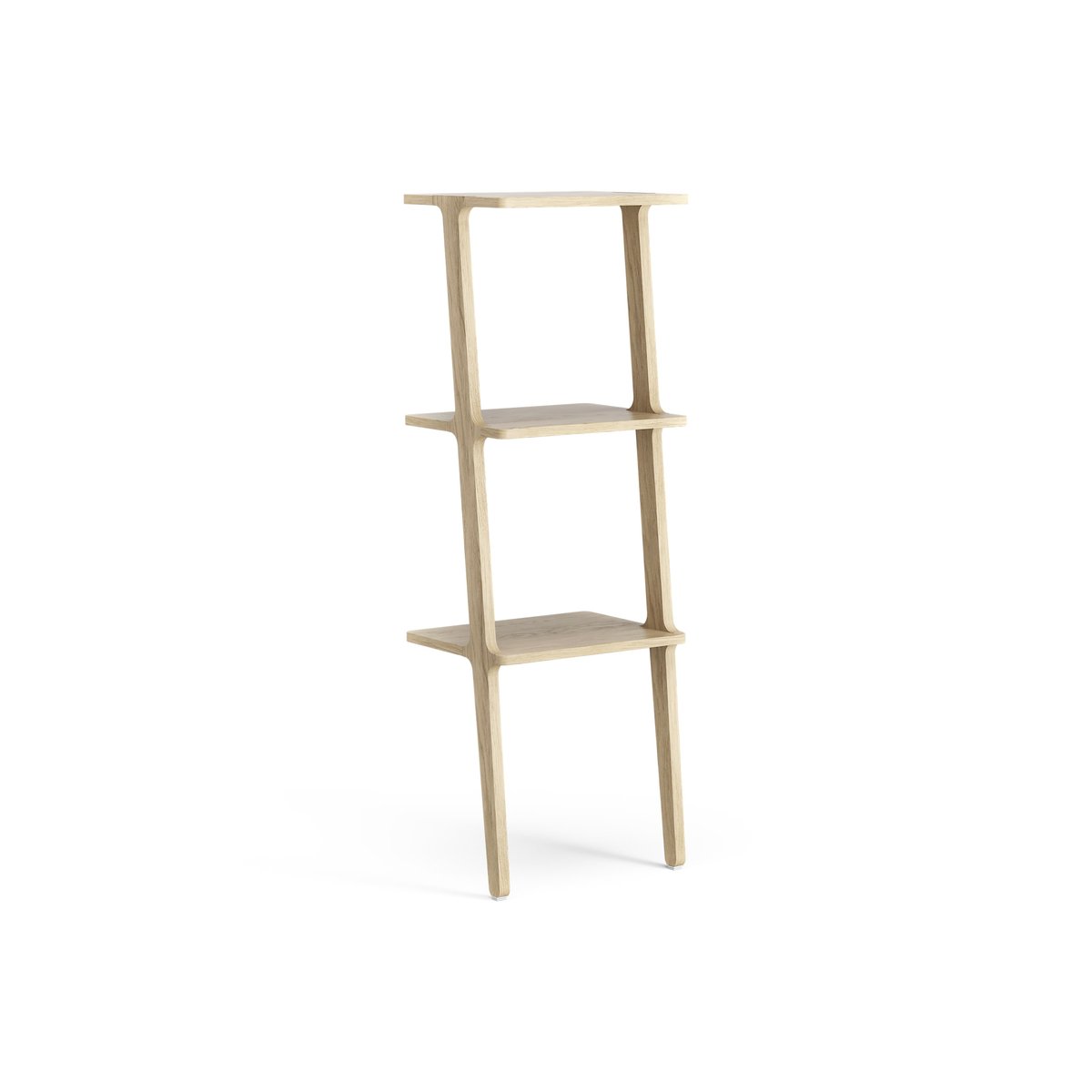 Swedese Libri shelf 3 shelf Oak laquered