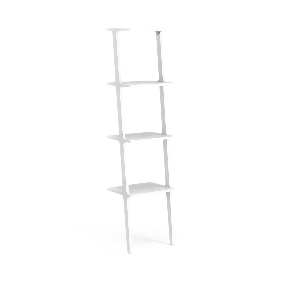 Swedese Libri shelf 4 shelf Ash White glazed