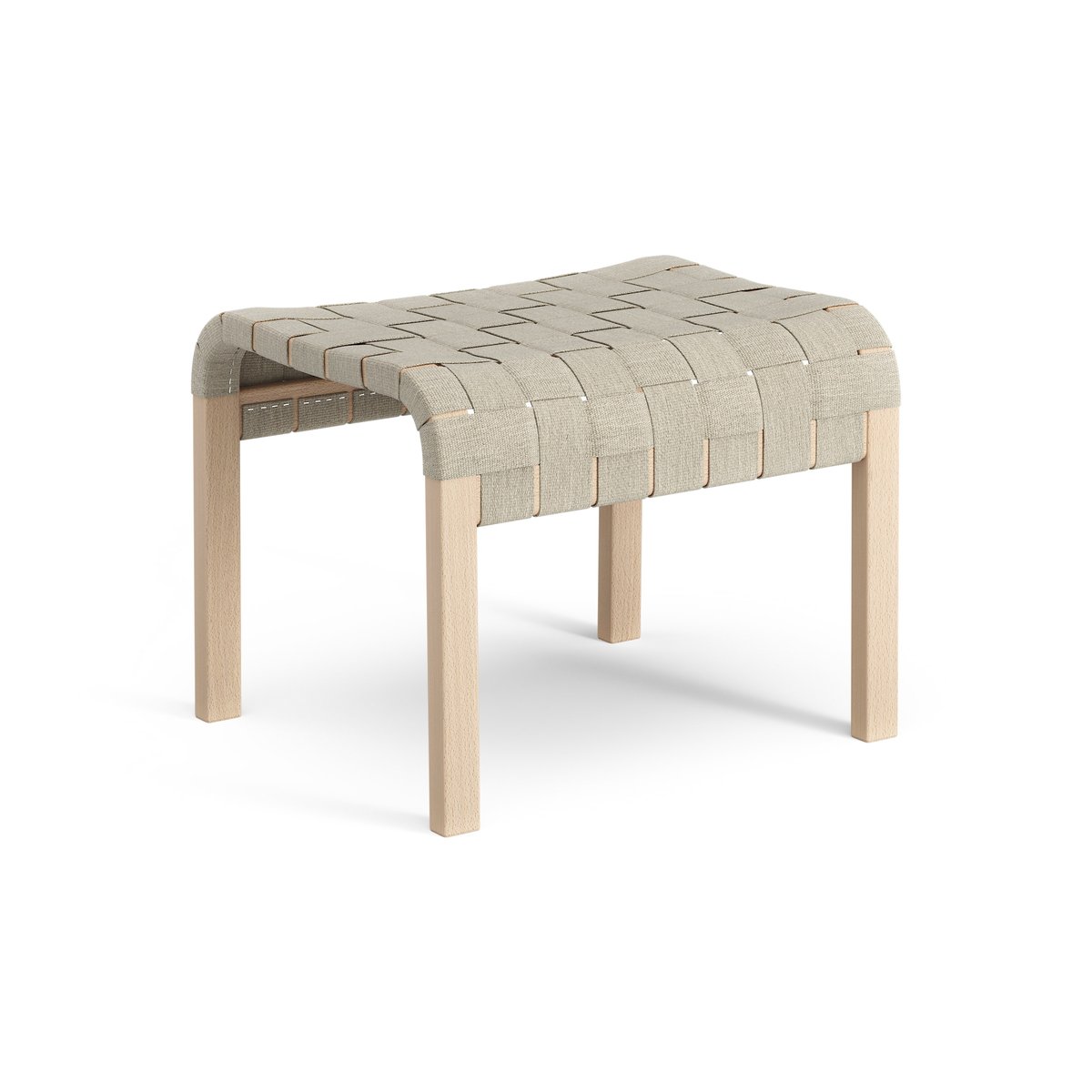 Swedese Primo foot stool laquered beech Natural