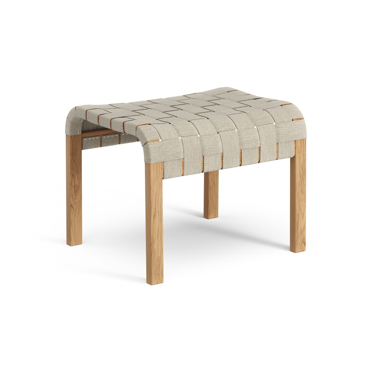 Swedese Primo foot stool oiled oak Natural