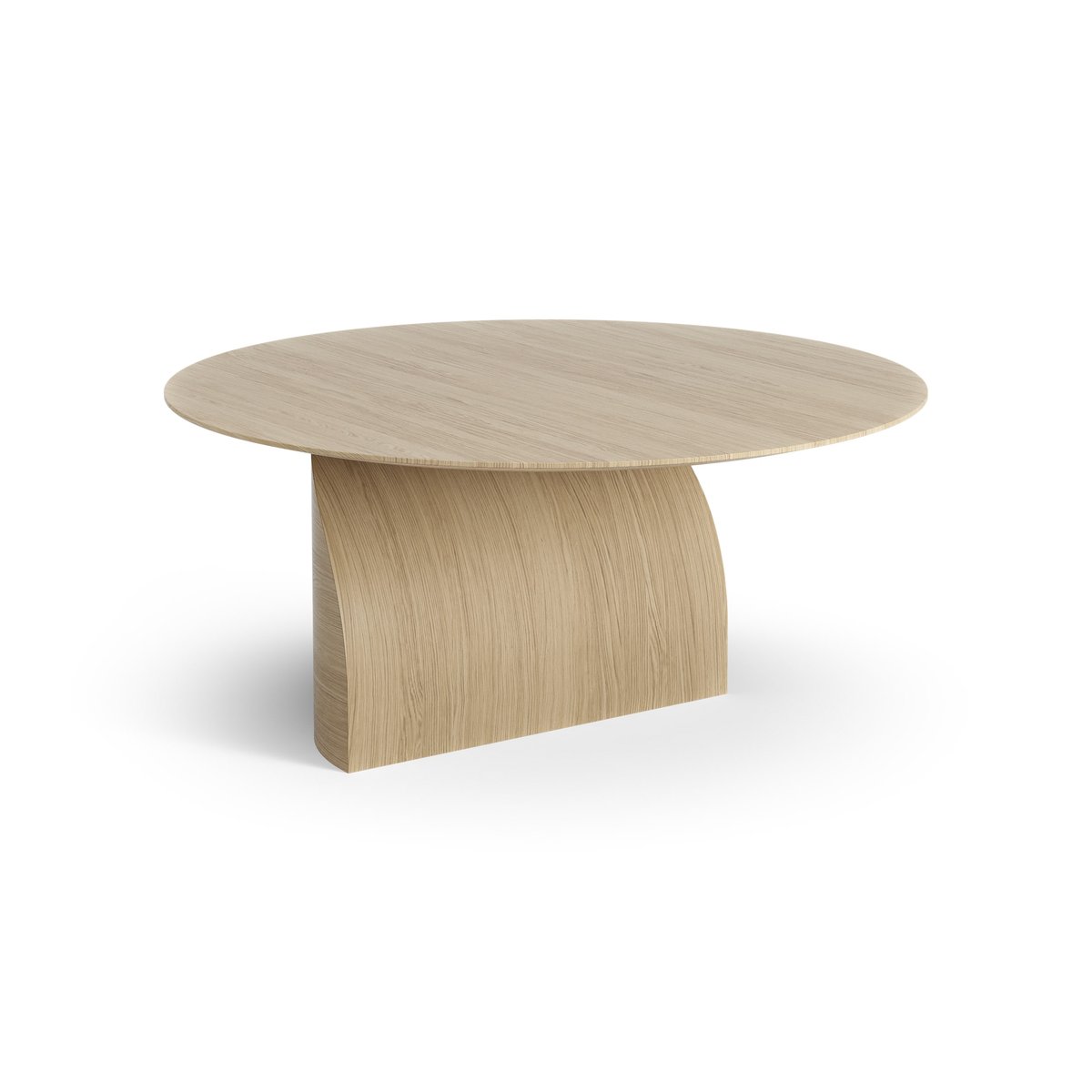 Swedese Savoa coffee table H40 cm Oak laquered