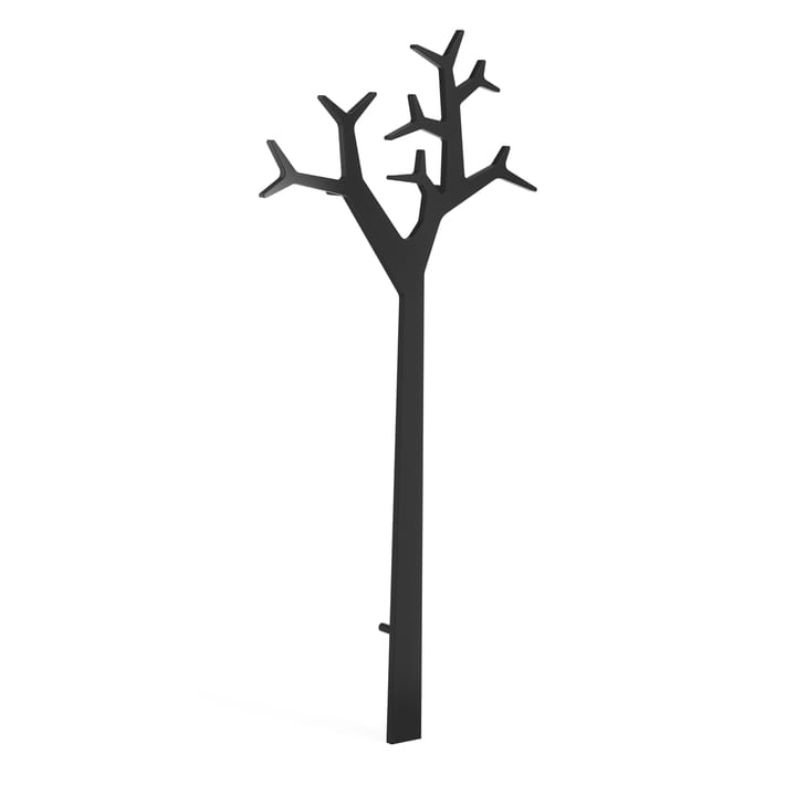 Tree Black Edition wall-mounted hanger 194 cm, Black Swedese