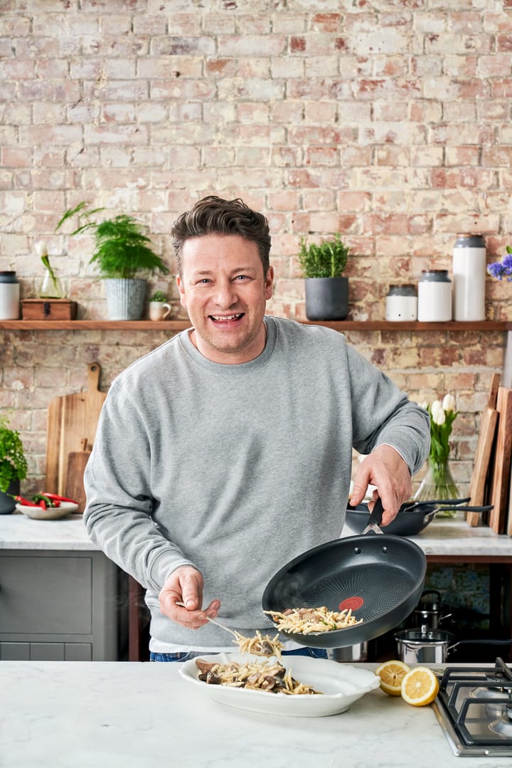 Jamie Oliver Quick & Tefal anodised frying from pan hard Easy
