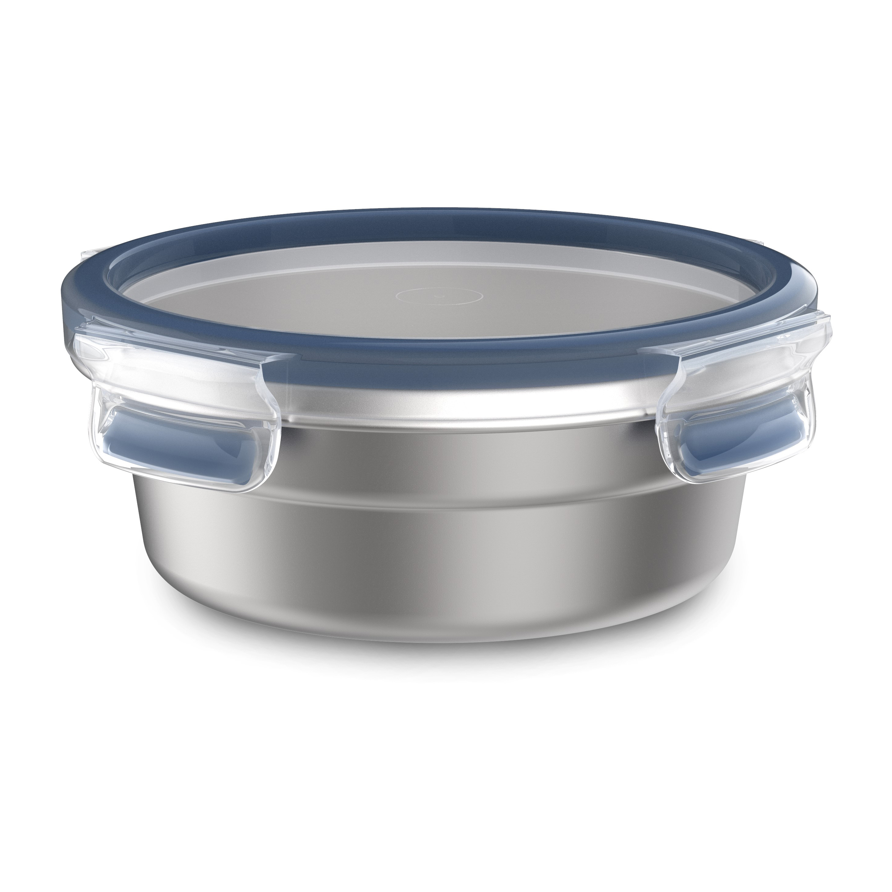 MasterSeal stainless steel lunch box round from Tefal - NordicNest.com