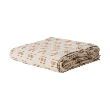 Julien bedspread 180x260 cm - Off-white-rust red - Tell Me More