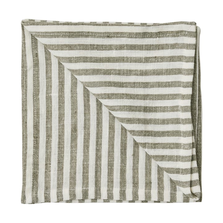 Leon fabric napkin 45x45 cm - Seagrass - Tell Me More