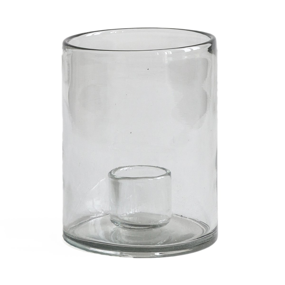 Tell Me More Luna candle sticks Ø12 cm Clear | Scandinavian Design | Candle holders | Transparent