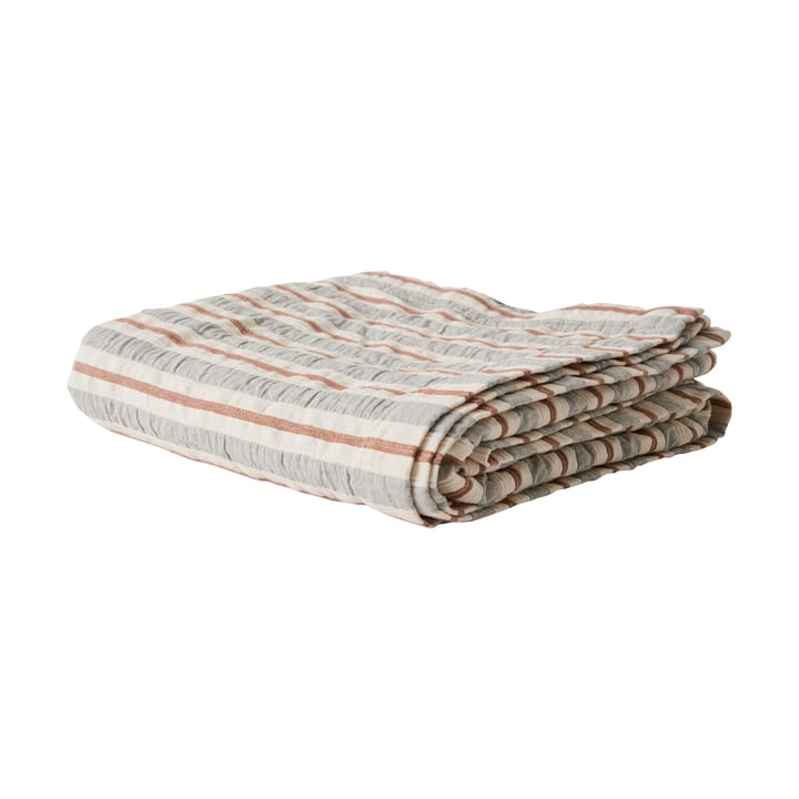 Malva bedspread 180x260 cm - Gray-rust red - Tell Me More