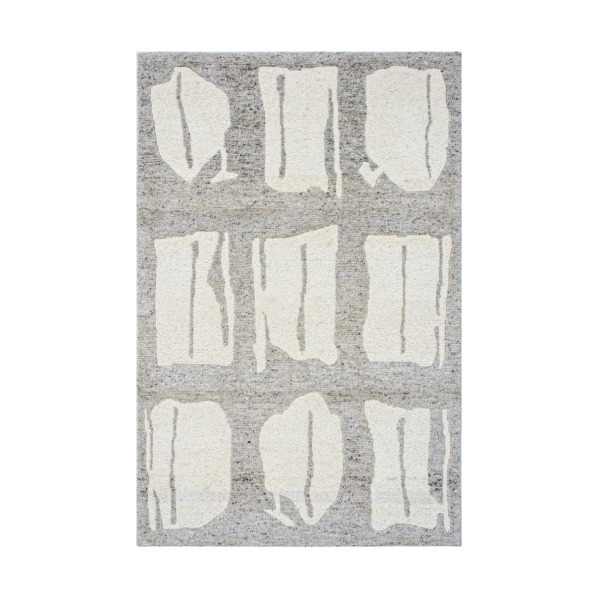 Tell Me More Millinge wool rug Ivory-grey, 170x240 cm