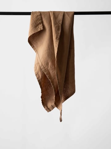 Tell me more kitchen towel linen 50x70 cm - Hazelnut - Tell Me More