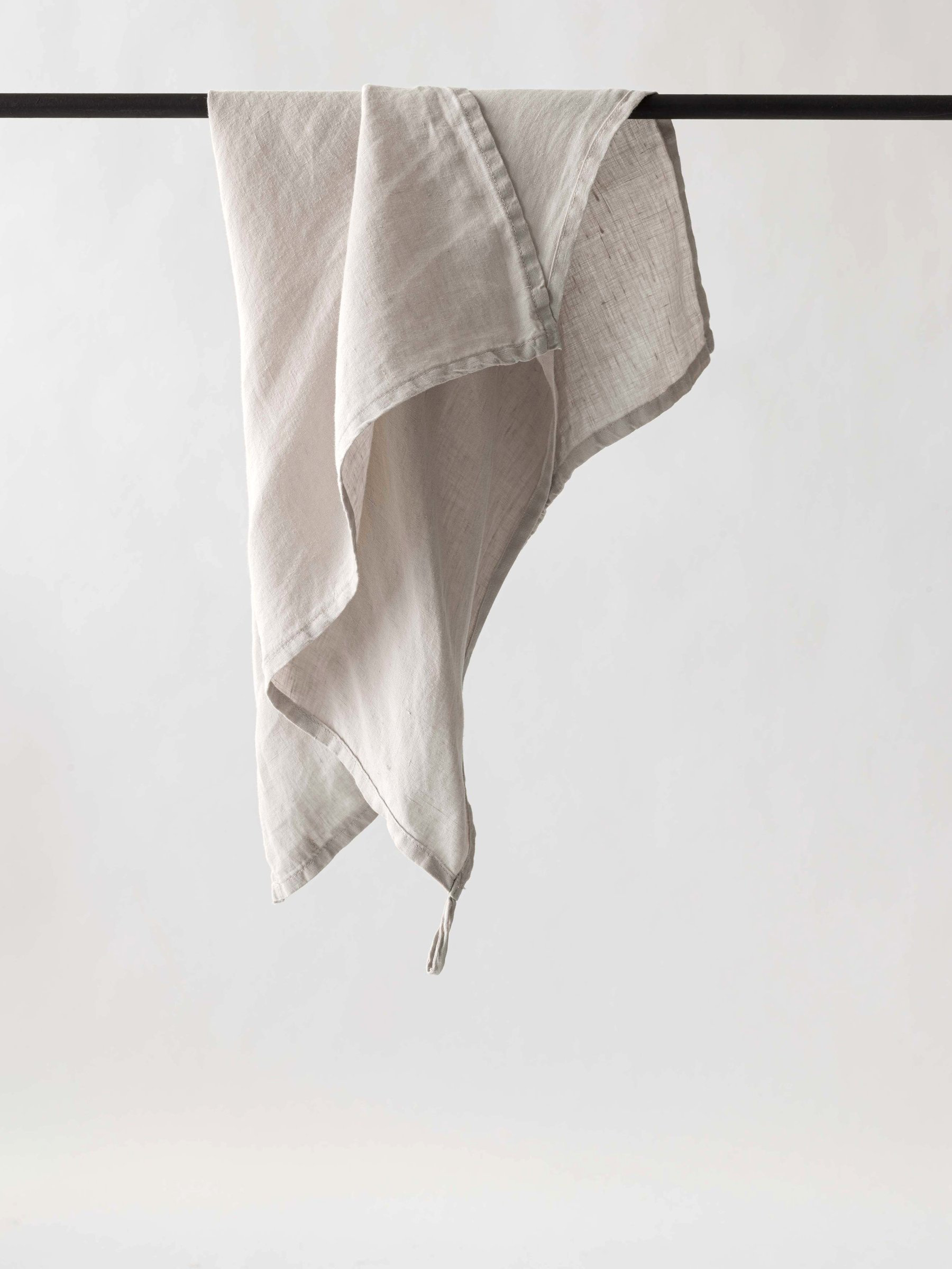 Tell Me More Kitchen Towel 50x70 cm - Kitchen Towels Linen Bleached White - 389125