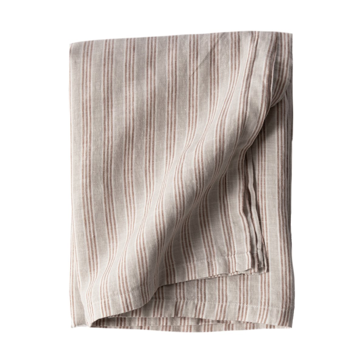 Tell Me More Tell Me More tablecloth 145x270 cm Hazelnut stripe