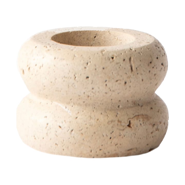 Travertine candle holder - Small 5 cm - Tell Me More