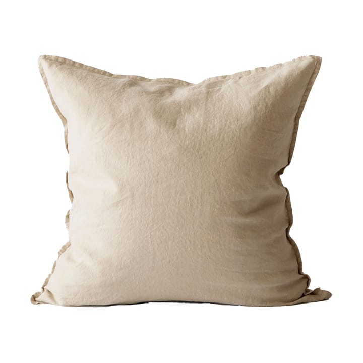 Washed linen cushion cover 50x50 cm - Sand - Tell Me More