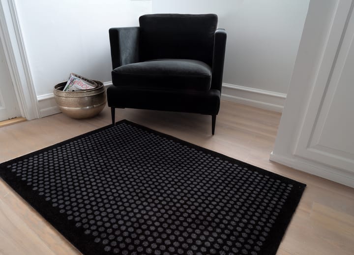 Dot hallway rug - Black. 90x130 cm - tica copenhagen