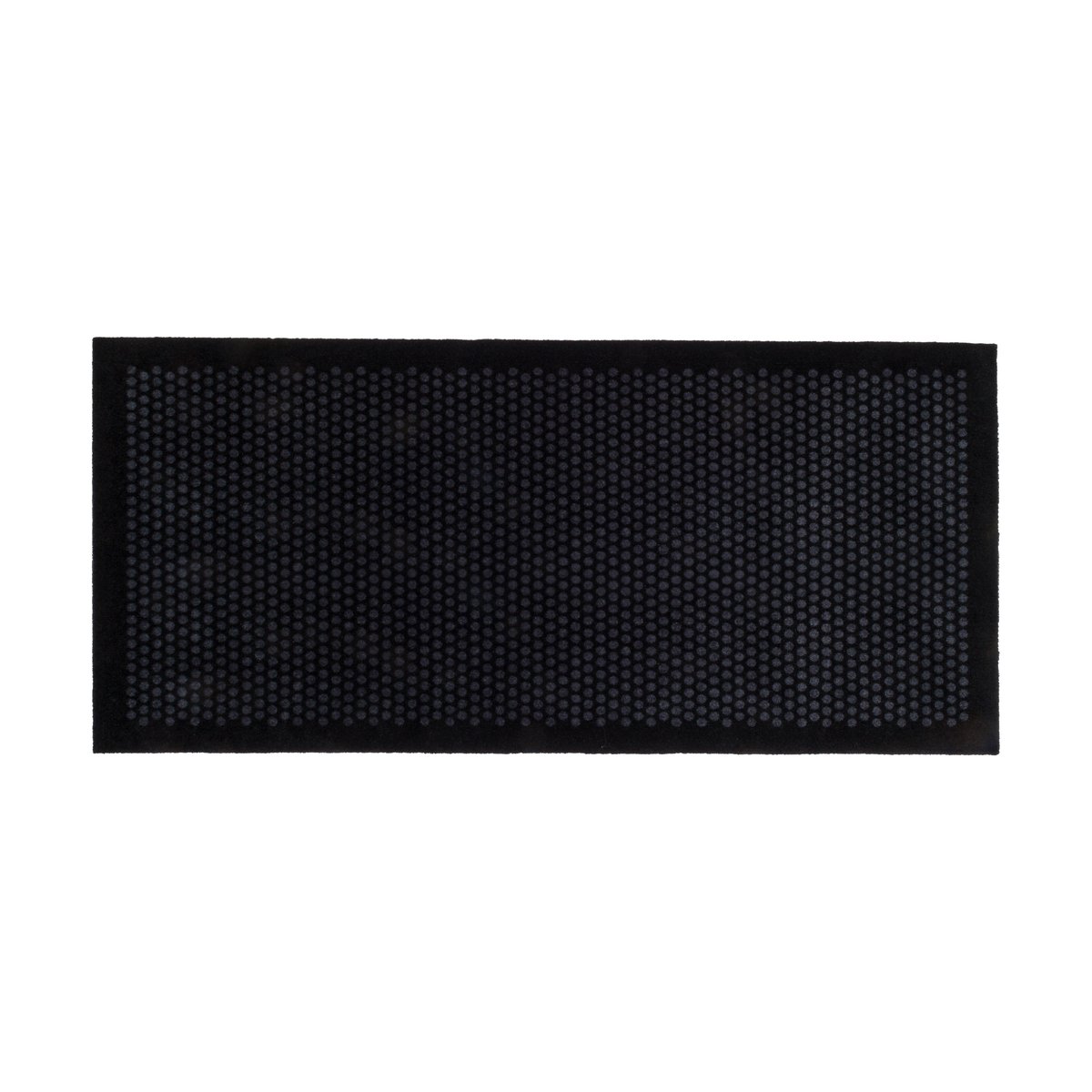 tica copenhagen Dot hallway rug Black. 90x200 cm