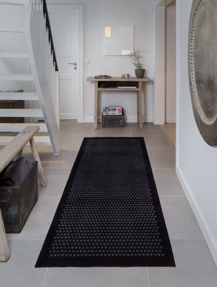 Dot hallway rug, Black. 90x200 cm tica copenhagen