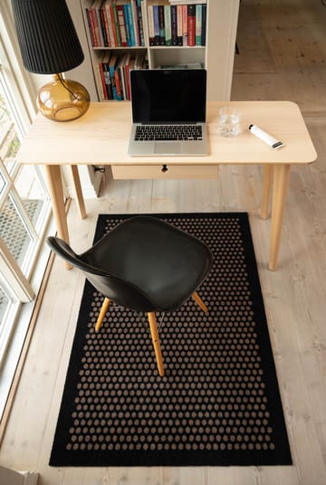 Dot hallway rug - Black-sand. 90x130 cm - tica copenhagen