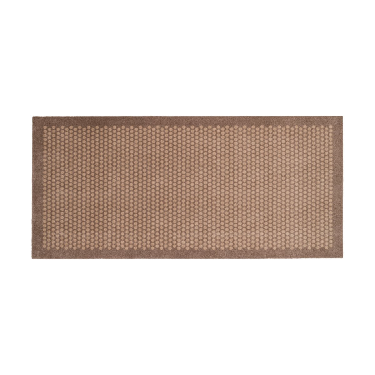 tica copenhagen Dot hallway rug Sand. 90x200 cm