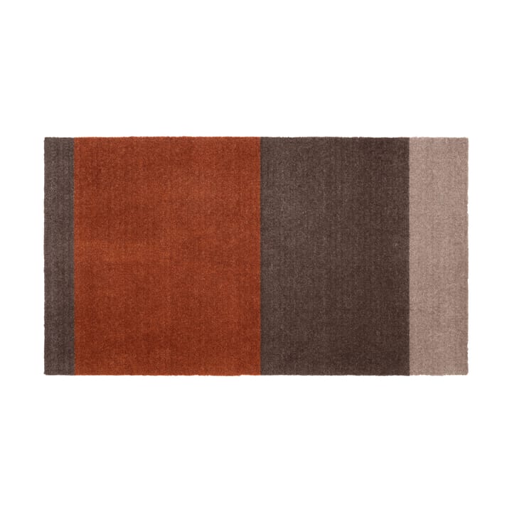 Stripes by tica. horizontal. hallway rug - Brown-terracotta67x120 cm - tica copenhagen