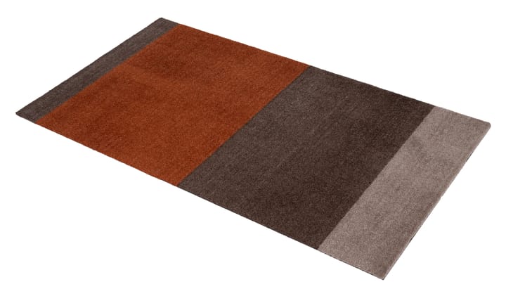 Stripes by tica. horizontal. hallway rug - Brown-terracotta67x120 cm - tica copenhagen