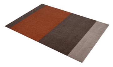 Stripes by tica. horizontal. hallway rug - Brown-terracotta90x130 cm - tica copenhagen