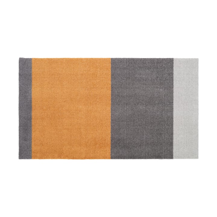 Stripes by tica. horizontal. hallway rug - Grey-grey-dijon. 67x120 cm - tica copenhagen