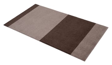 Stripes by tica. horizontal. hallway rug - Sand-brown. 67x120 cm - tica copenhagen