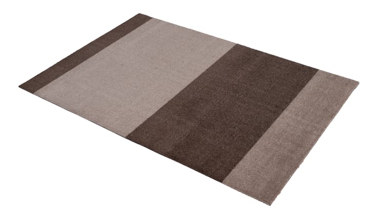 Stripes by tica. horizontal. hallway rug, Sand-brown. 90x130 cm tica copenhagen