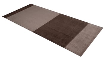 Stripes by tica. horizontal. hallway rug - Sand-brown. 90x200 cm - tica copenhagen