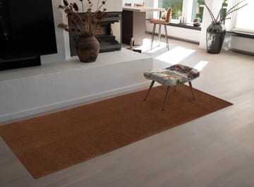 Unicolor hallway rug - Cognac, 100x300 cm - tica copenhagen